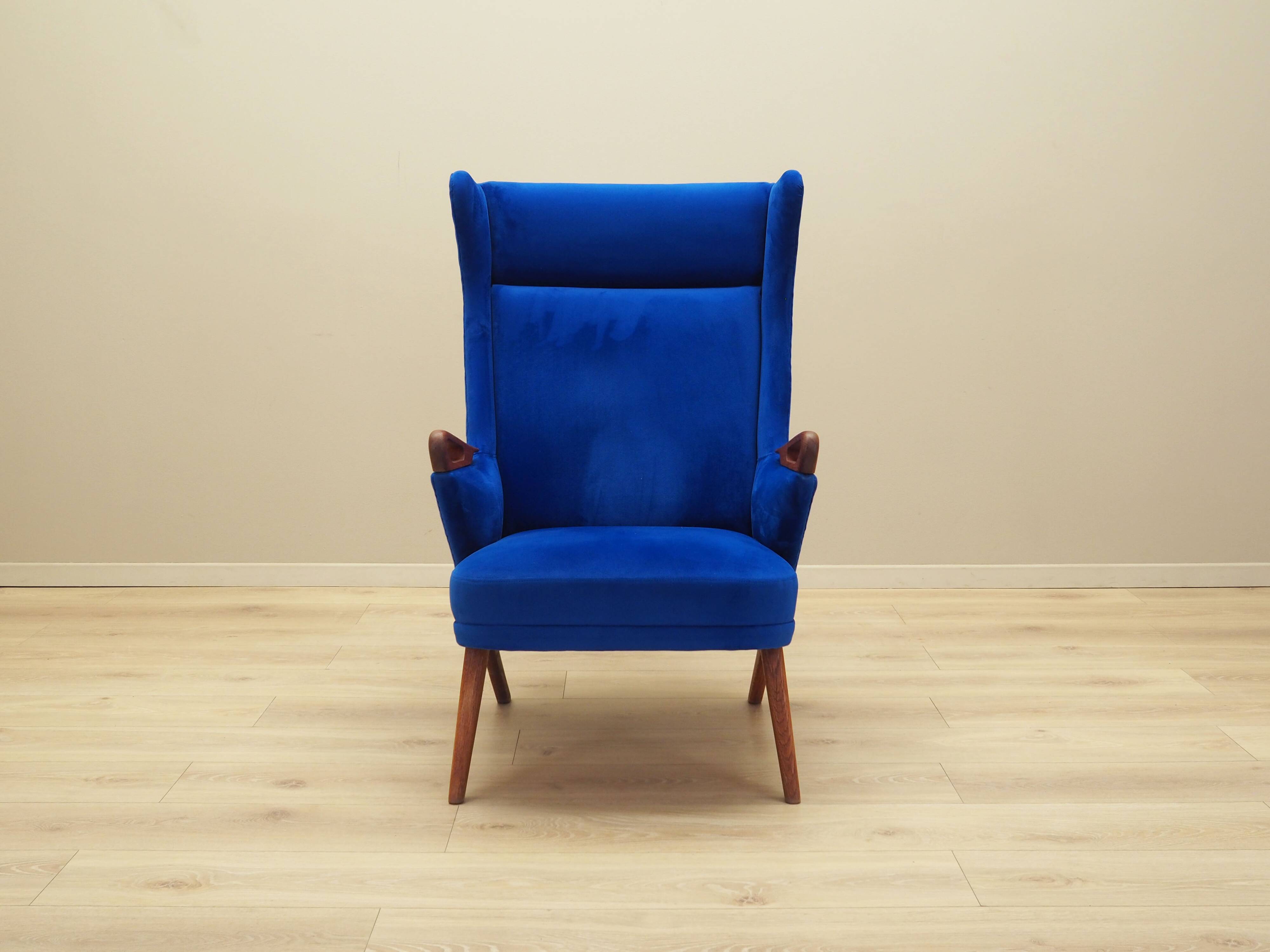 Blue living room set, Danish design, 1960s, designer: Chresten Findahl Brod
