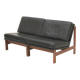 2x fauteuils Moduline conçus par Ole Gjerløv Knudsen & Torben Lind pour Cad