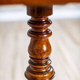 Antique Louis Philippe Sewing Table with Inlaid Top, 1860