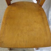 Pair of Baumann bistro chairs