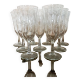 Antique champagne flutes