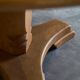 'Siegfried' coffee table by Abraham Sprij, solid oak, 1960s.