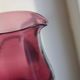 Vintage purple plum glass pitcher and glass – Retro set