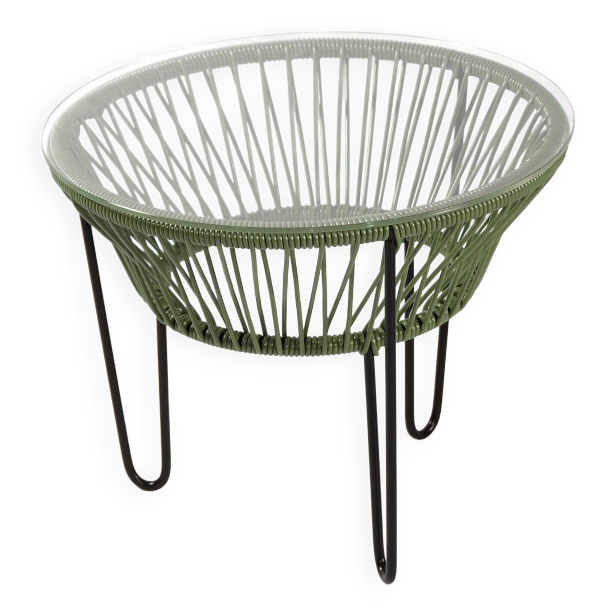 Table basse TOCA vert olive