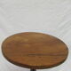 Round pedestal table