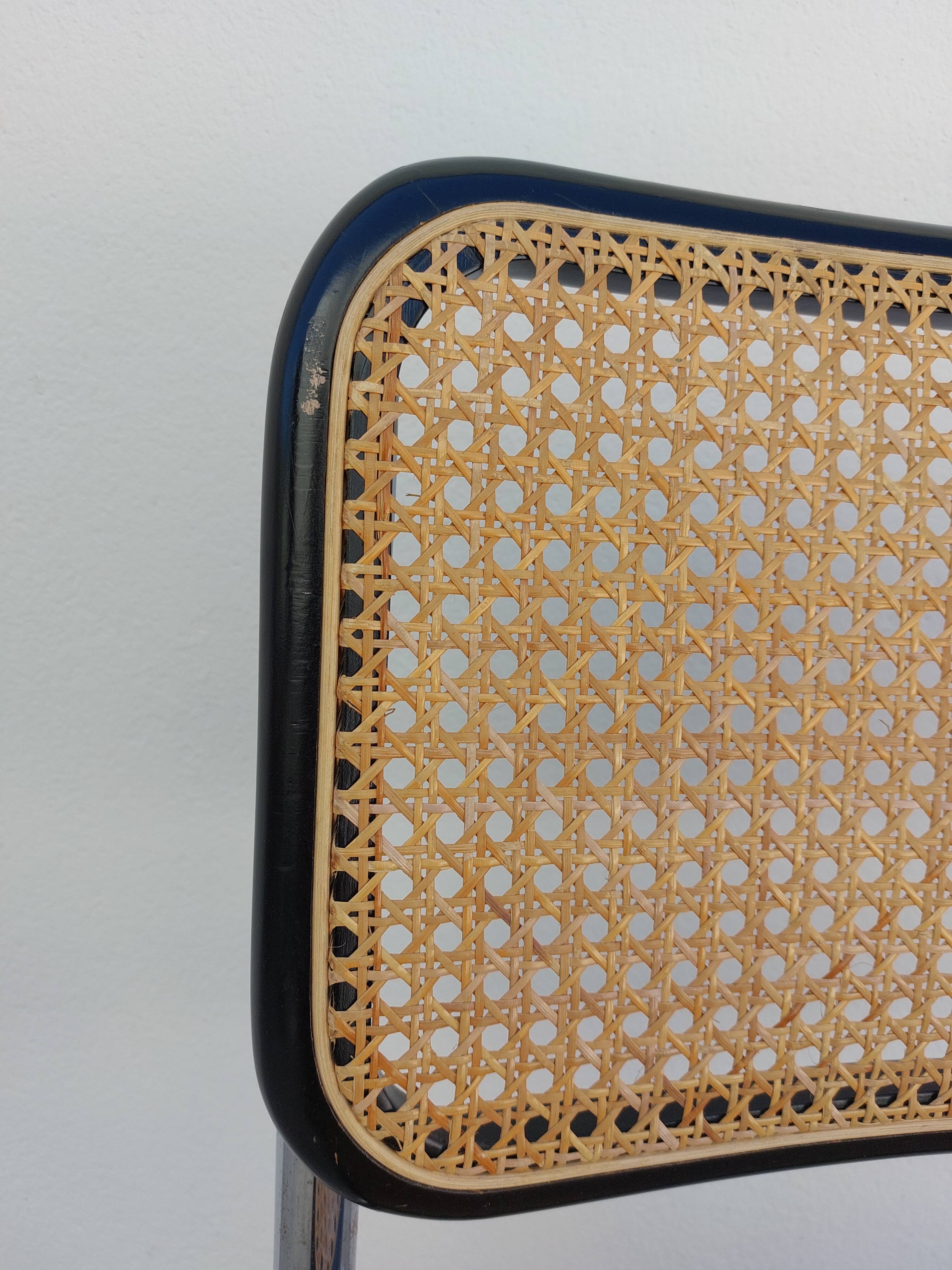 Chair Marcel Breuer B32 signed Italy cesca