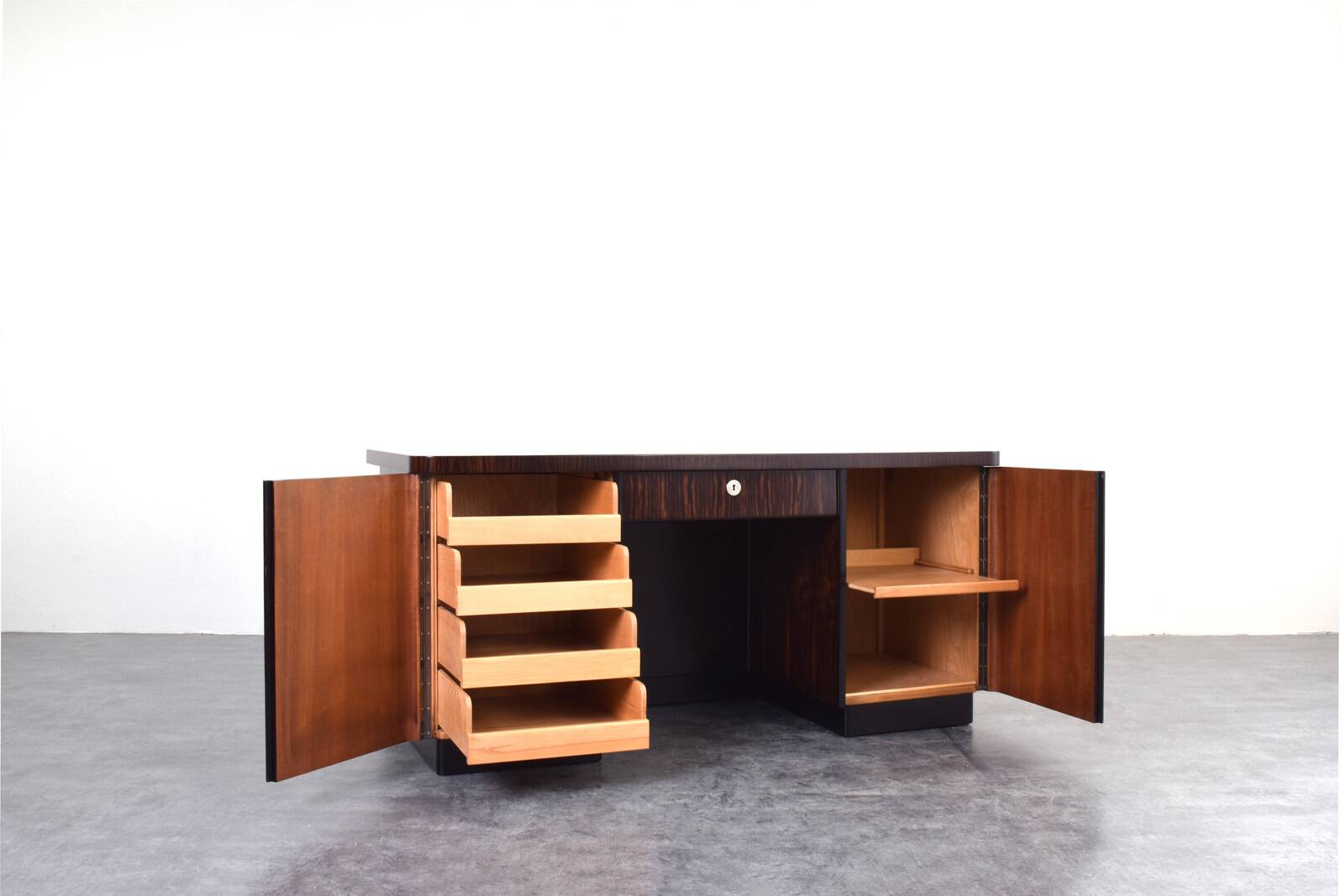 Bureau Art Déco par Bruno Paul pour Deutsche Werkstätten Hellerau, 1920s
