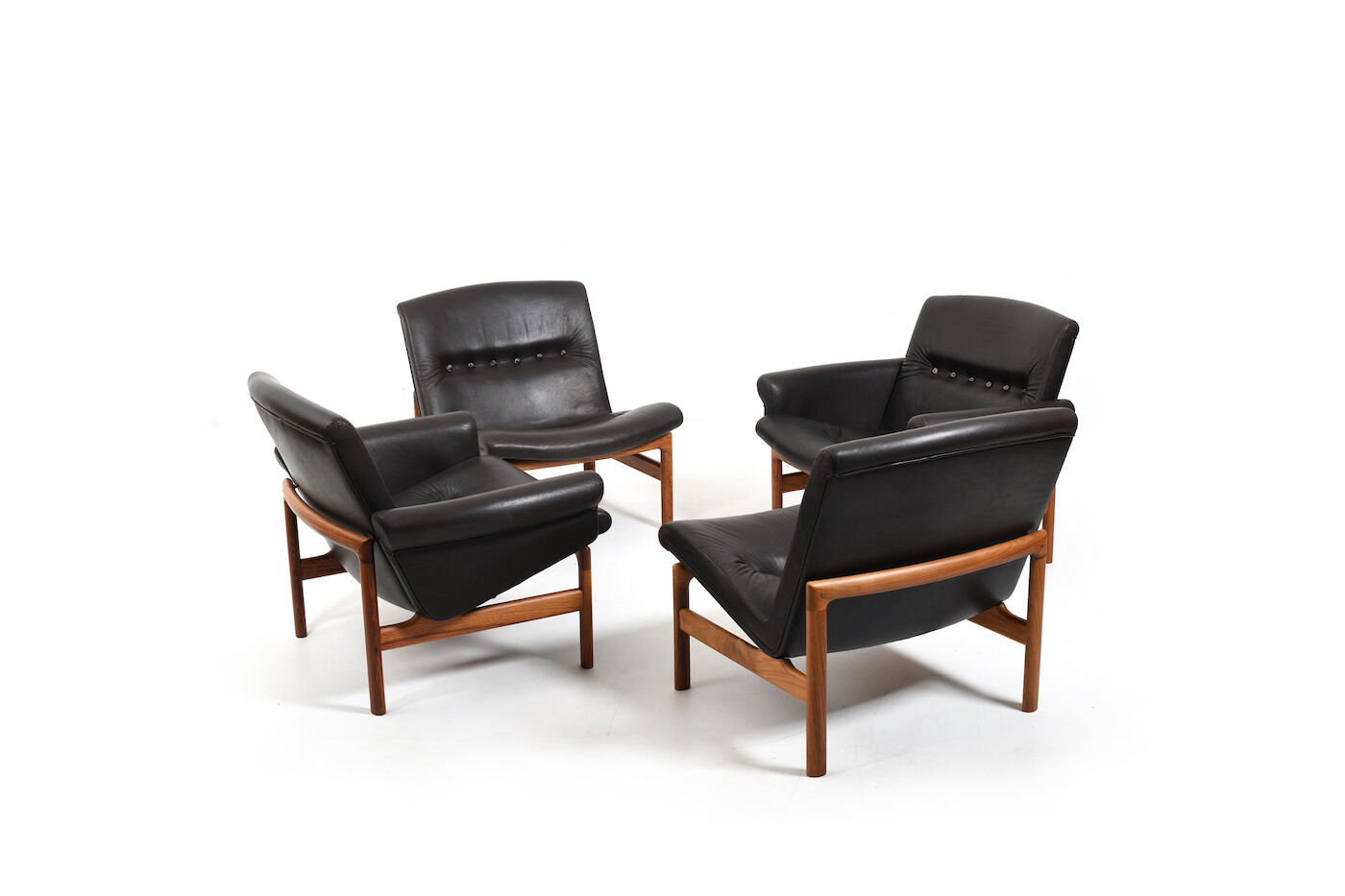 Armchairs Group by Sven Ellekær for Søren Willadsen