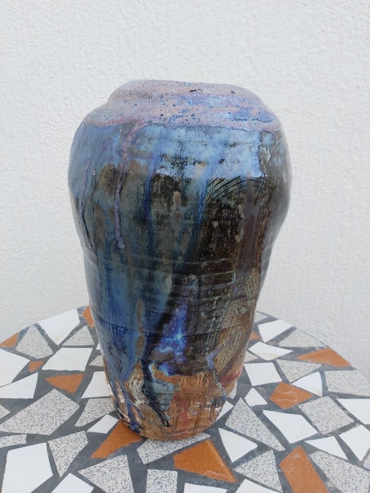 Vase Thierry Basile céramique 38 cm