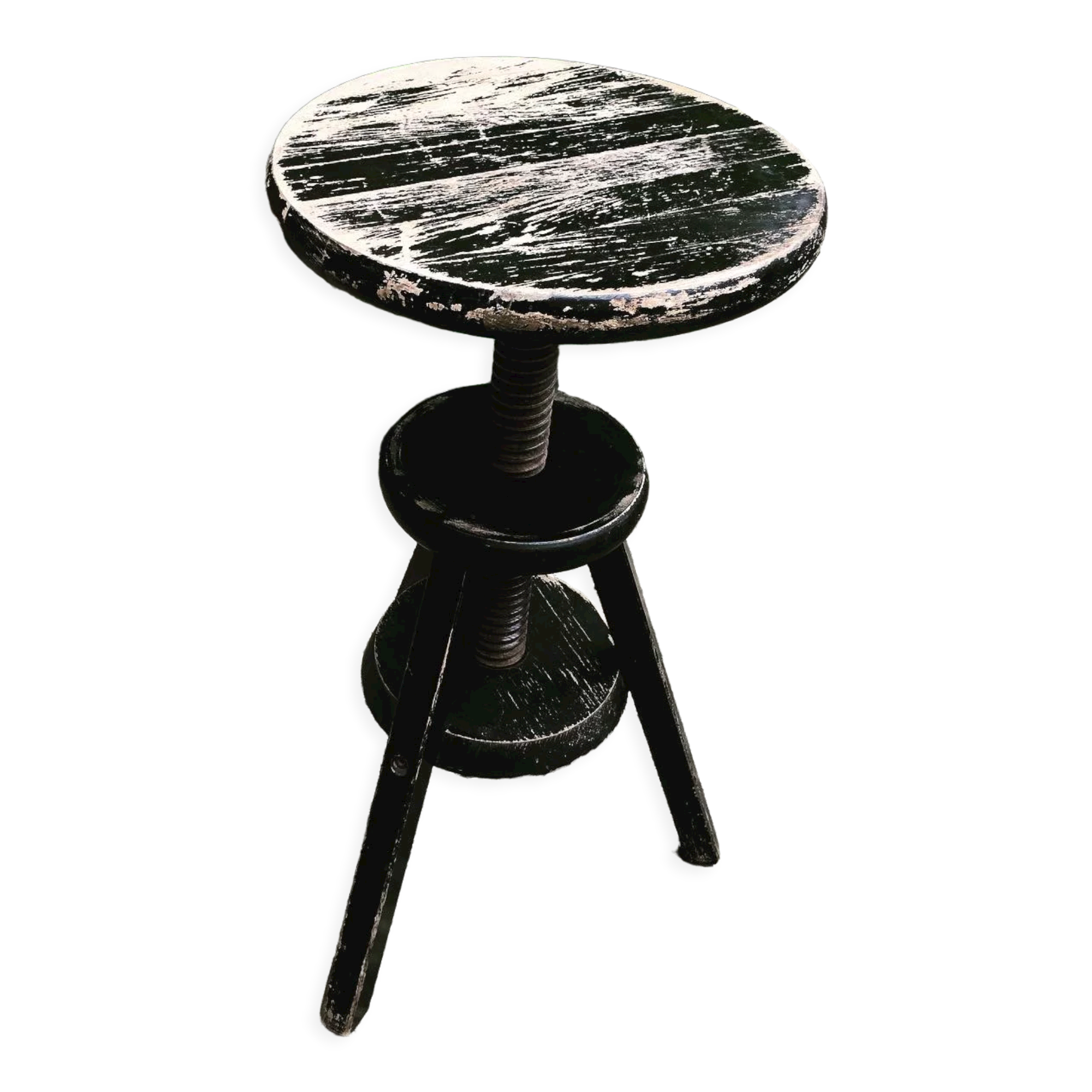 Architect's stool with screw