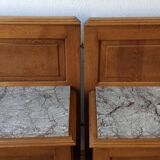 Pair of vintage bedside tables