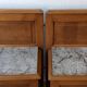Pair of vintage bedside tables