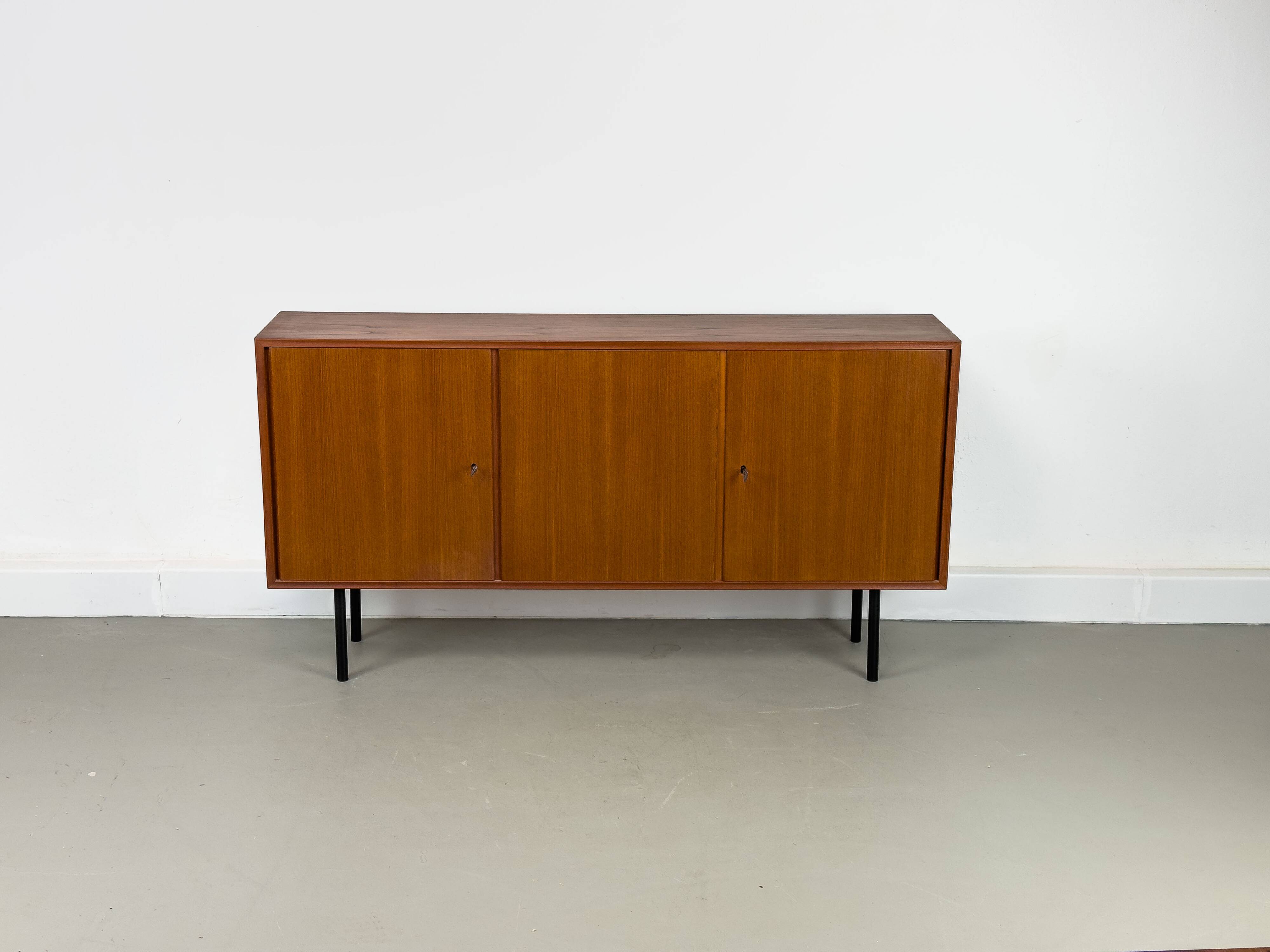 Buffet vintage en teck de Heinrich Riestenpatt, années 1960