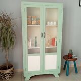 Art Deco glass cabinet 50s