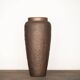 Vintage hammered copper umbrella stand, 1970s
