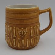 Série 6 mugs céramique BP vintage