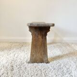 Brutalist farm bench