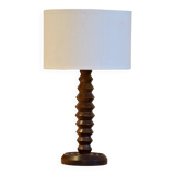 Lampe à poser en bois