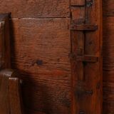 Antique oak Tilt top side table, France ca. 1800