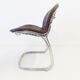 Rima Sabrina set of 4 leather dining chairs by Gastone Rinaldi