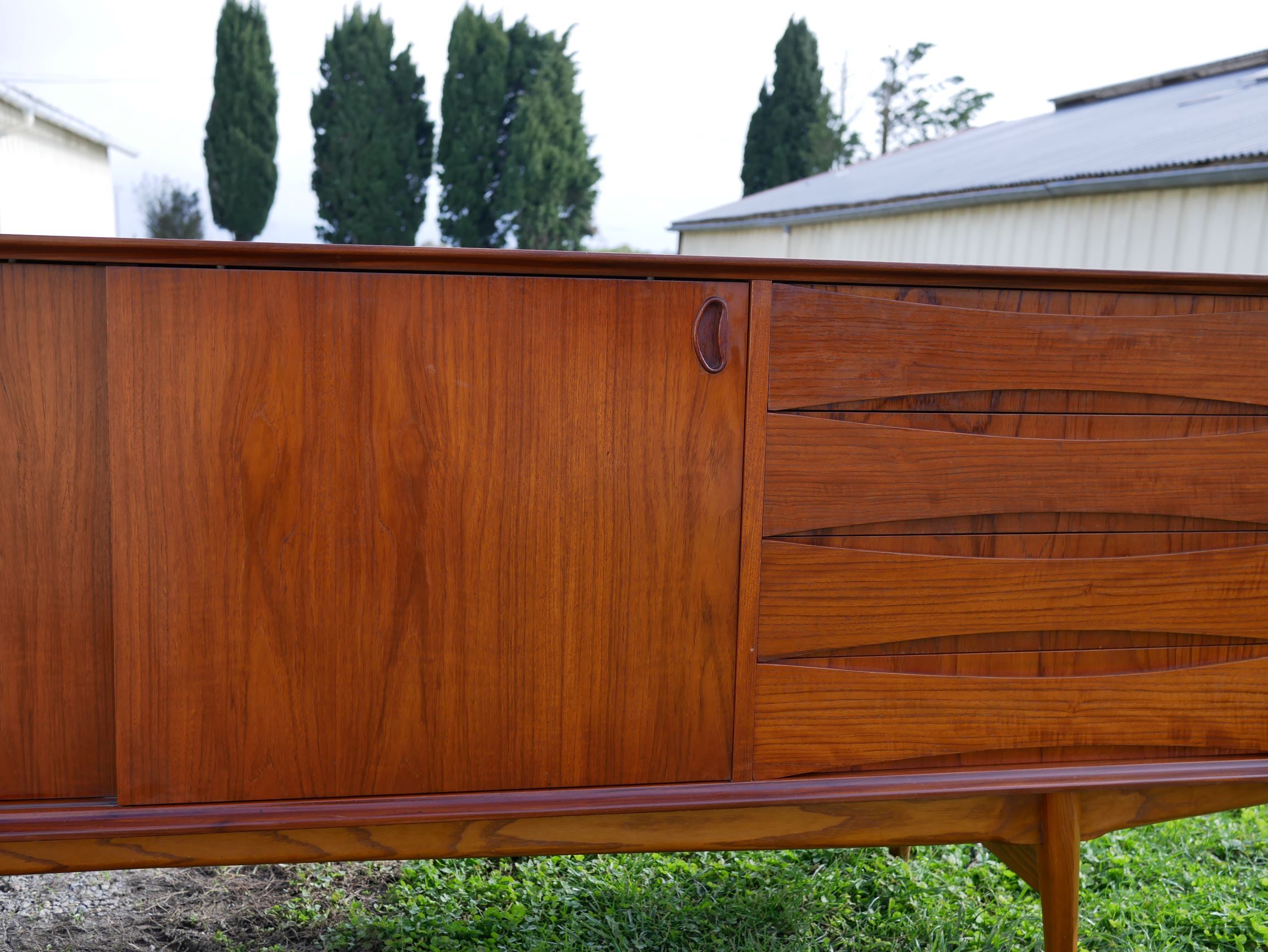 Sideboard teak by Oswald Vermaercke for V-type, 60 years