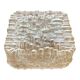 Square glass wall lamp vintage