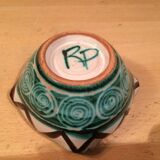 Ceramic ashtray by Robert Picault in Vallauris