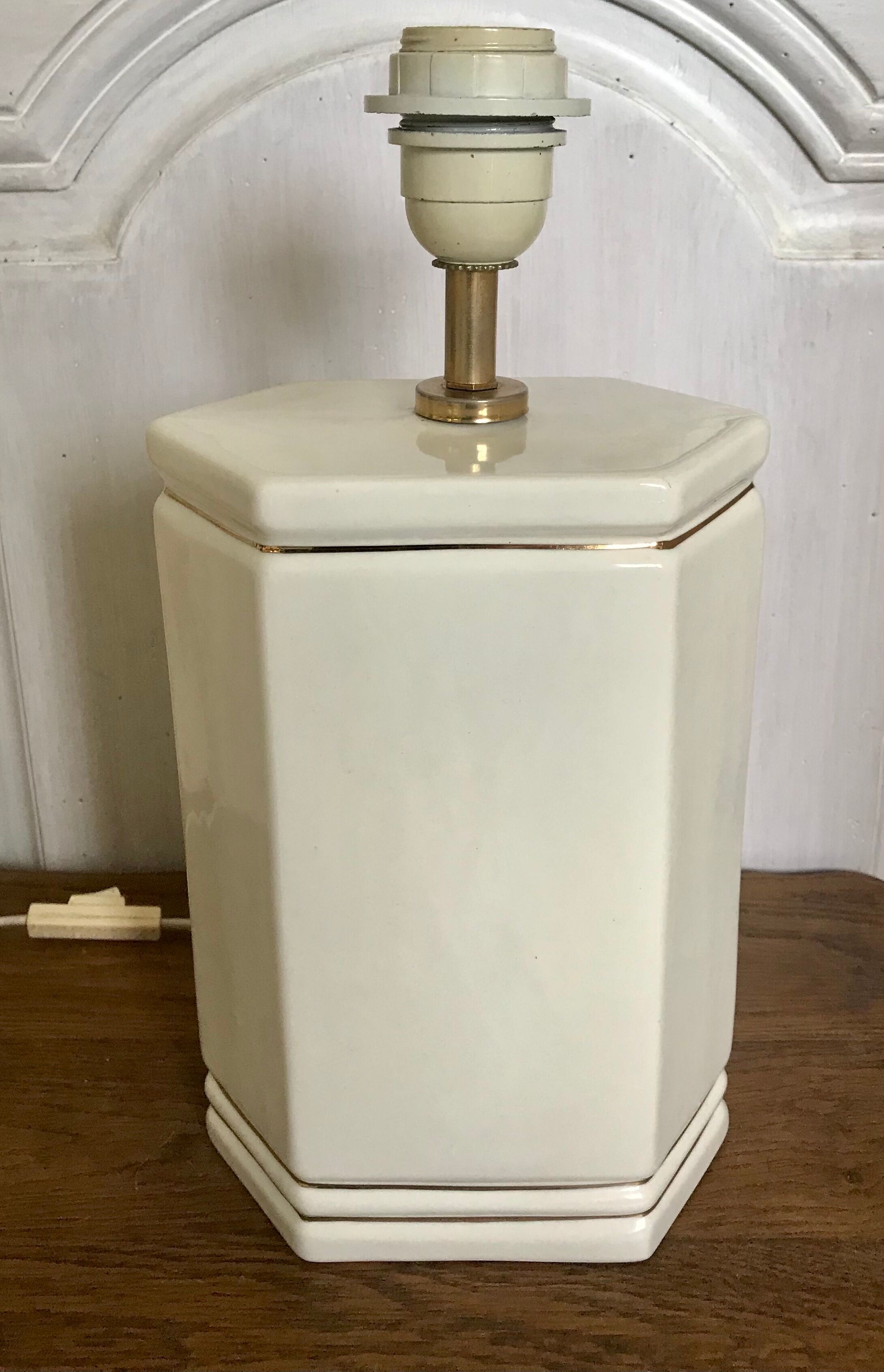 Vintage ceramic lamp