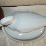Earthenware terrine duck shape