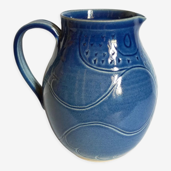 Vintage ceramic zoomorphic potter's pitcher