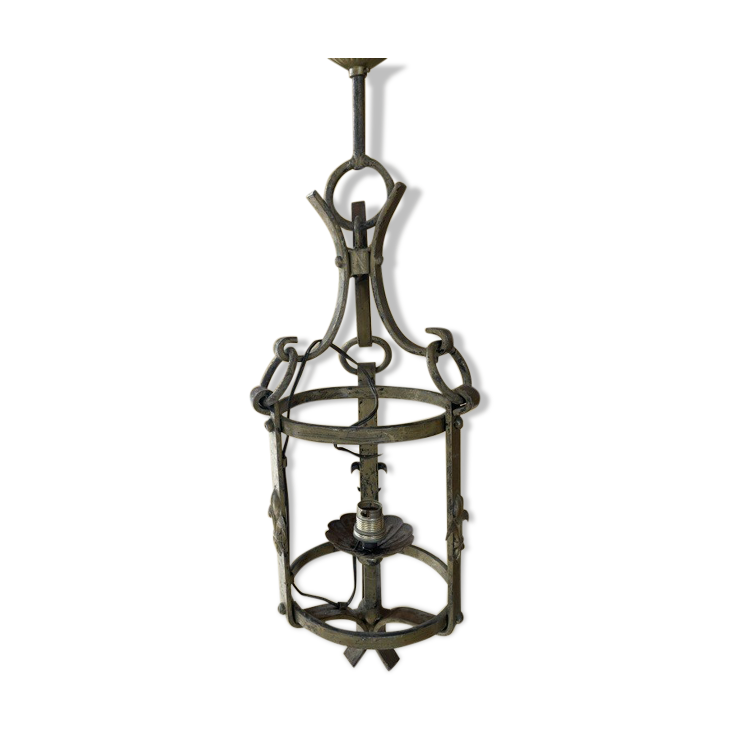 Old Outdoor Suspension Lamp