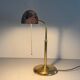 Brass table lamp by Florian Schulz, 1960s, Germany.