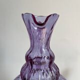 Grand pichet en verre d’Empoli violet