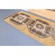 Vintage Orange Turkish Hand-Knotted Runner 80x338