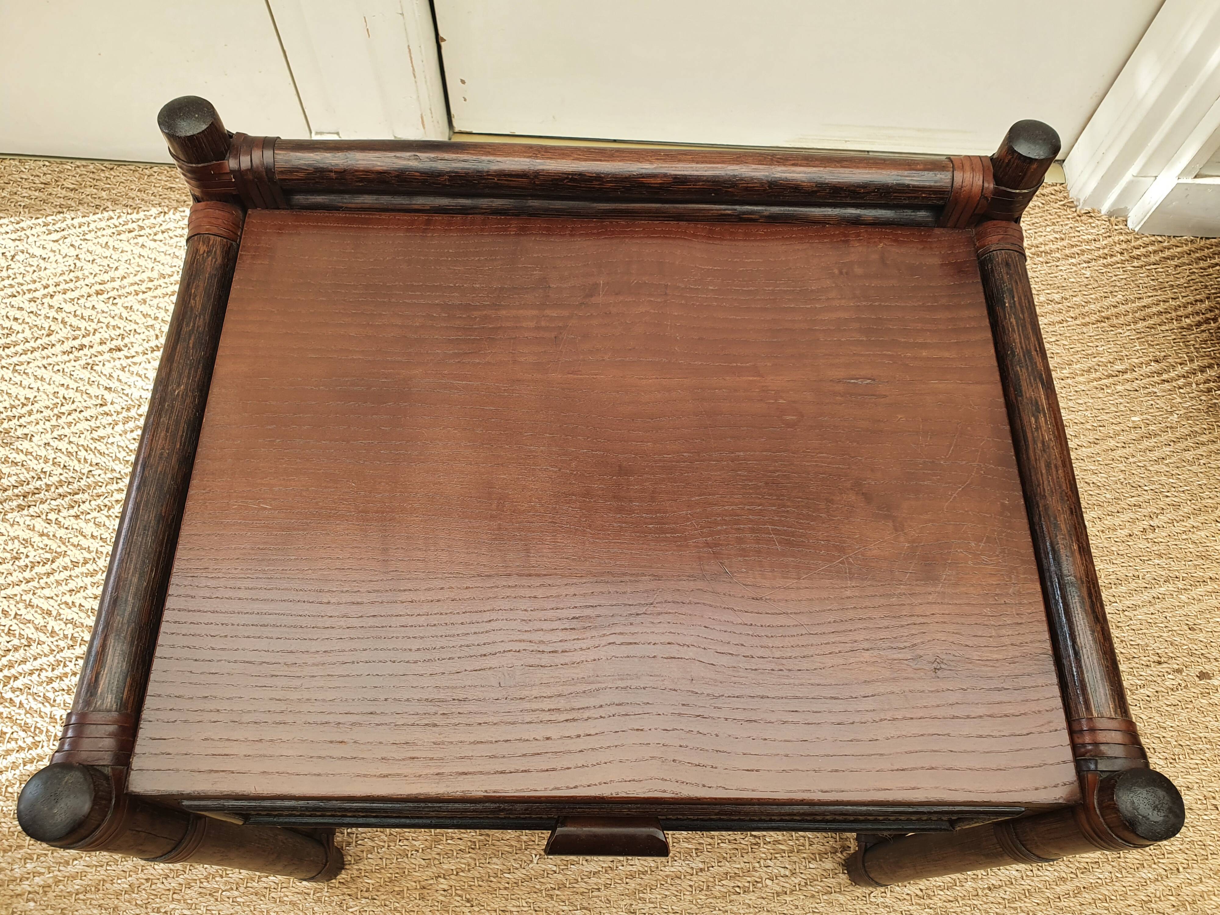 Pair of rattan bedside tables Roche Bobois