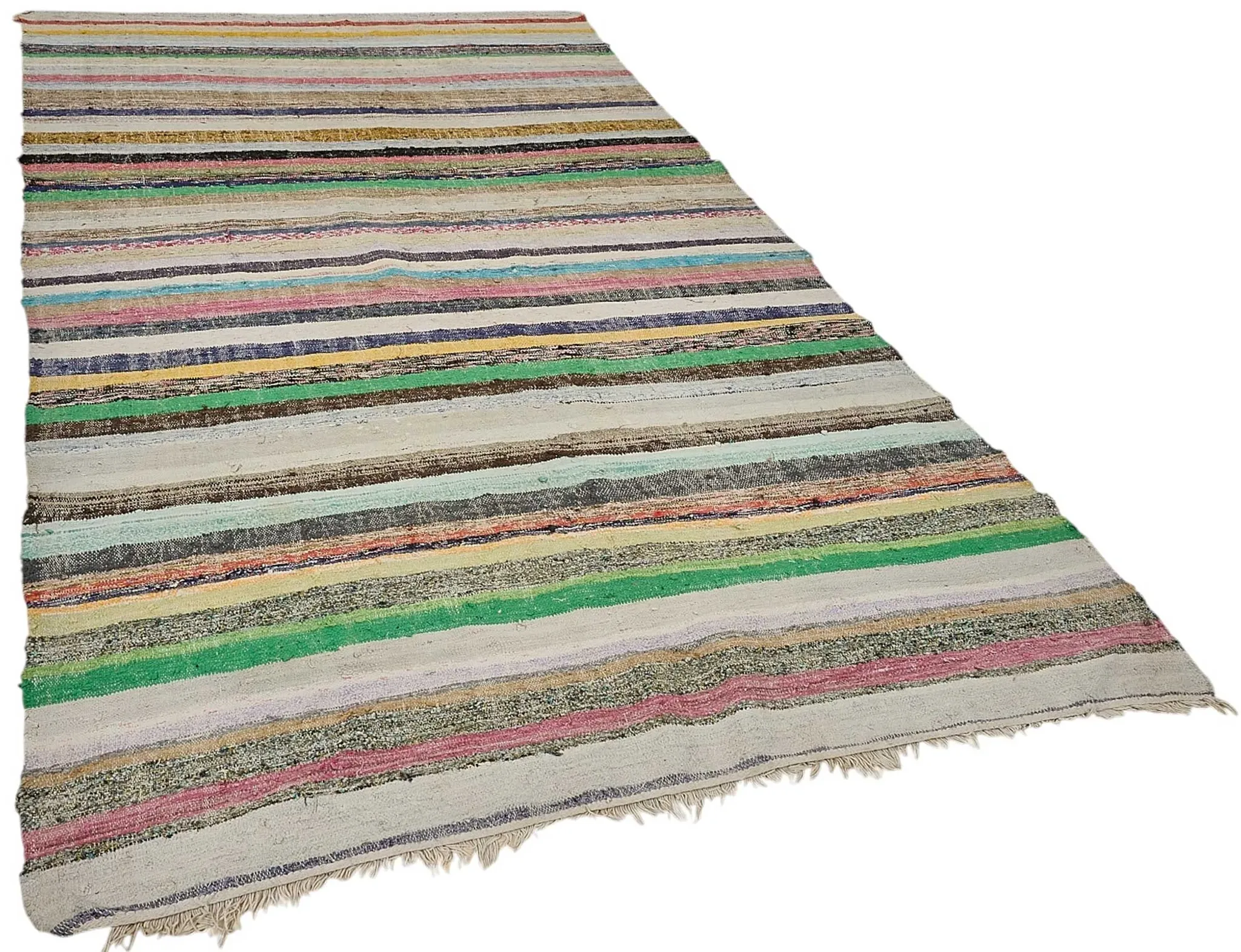 Turkish Handwoven Flatweave Chaput Kilim 176 cm x 318 cm