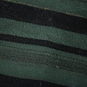 Green & Black Vintage Kilim Rug, 86x86Cm