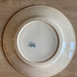 Terre de fer plate “Christmas Rose” pattern