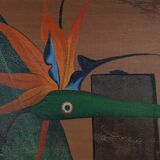 Painting oil on canvas the incompresso