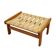 Oak footstool, Danish design, 1960s, made in Denmark