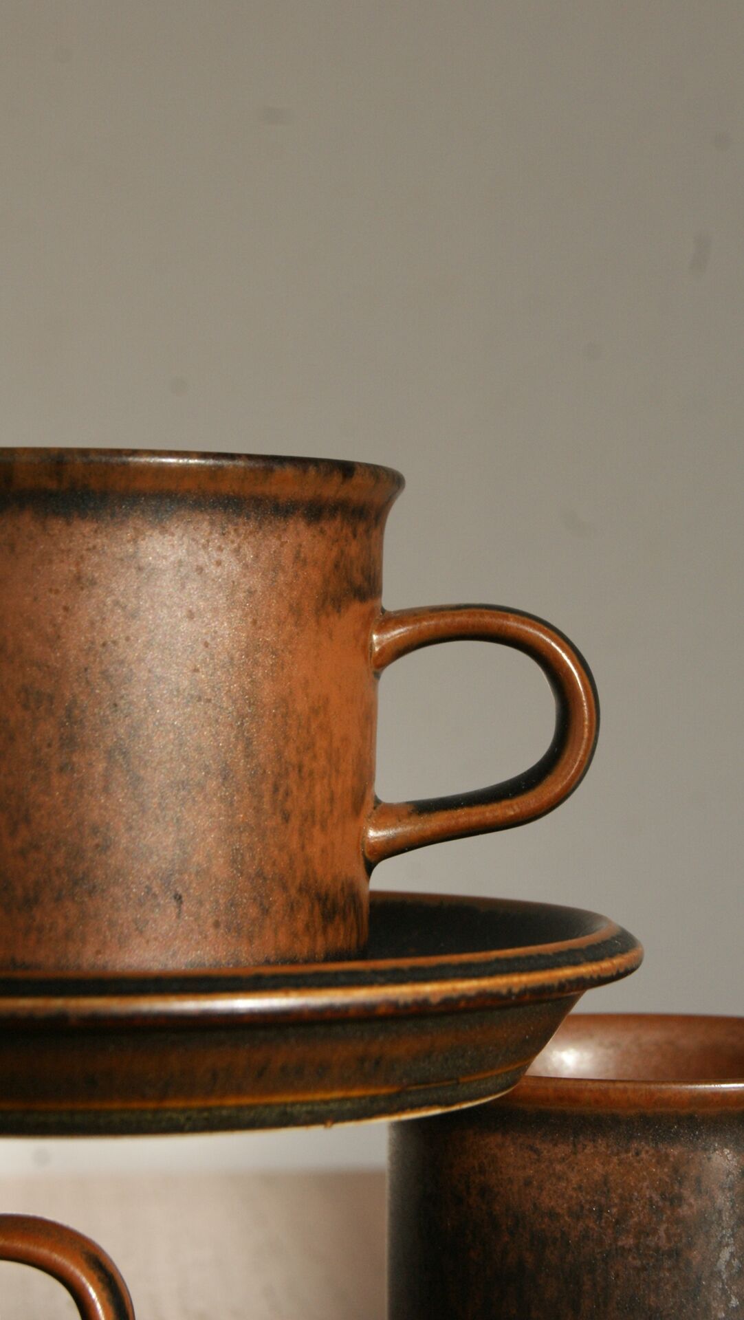Mid-Century Cups by Ulla Procope for Arabia, Finland, 1960s, Set of 6