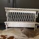 Wicker wall shelf