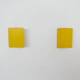 Charlotte Perriand Original Yellow Mid-Century Wall Lights (3 available)