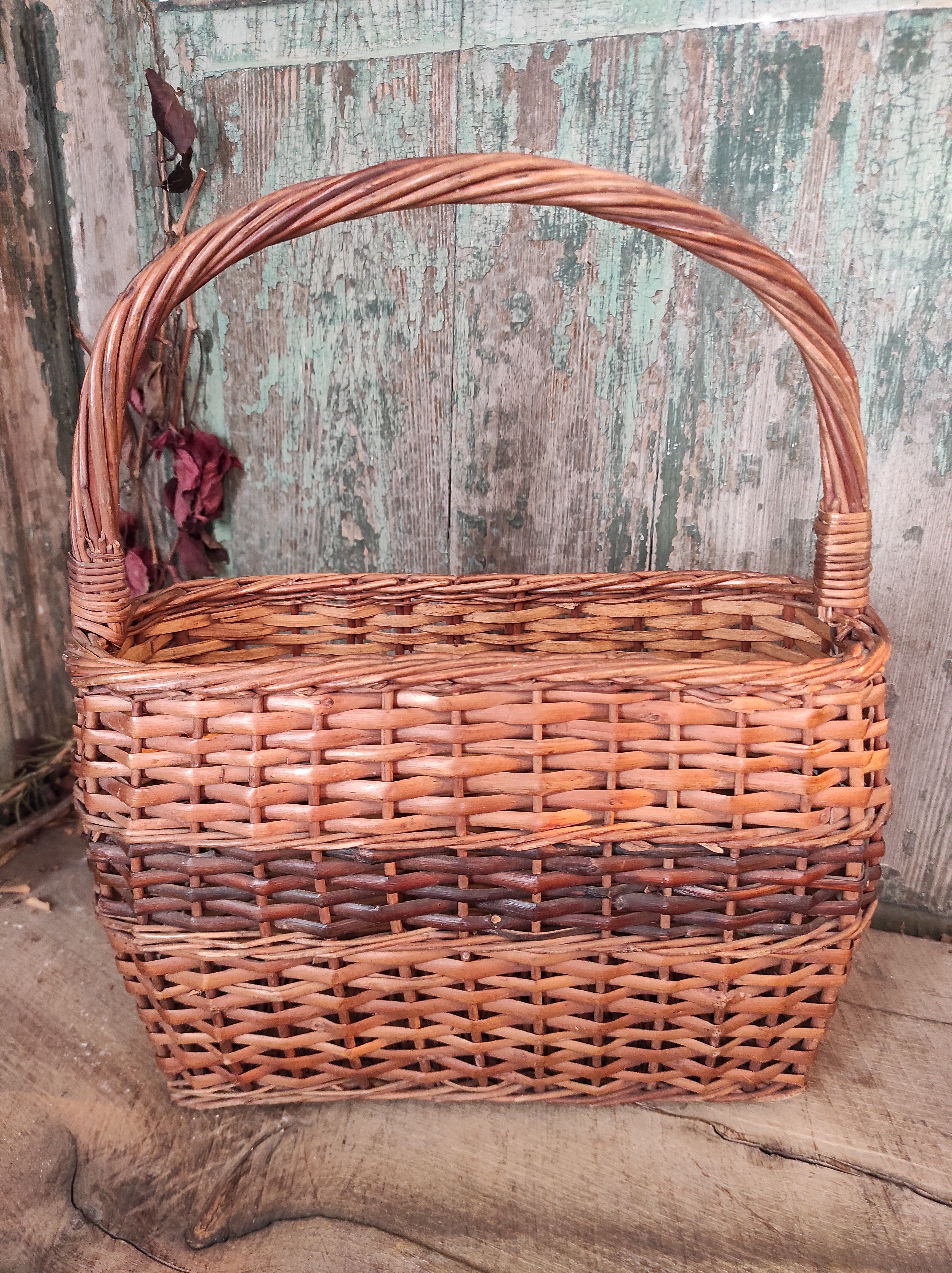 Vintage French basket