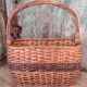 Vintage French basket