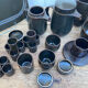 Rosenthal service in brown porcelain