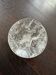 Natural rock crystal plate, anonymous, circa 1970.
