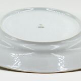 Plat en porcelaine myosotis