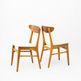 Set of 4 Danish model 210 Chairs from Farstrup, 1960's