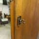 Armoire parisienne 1950 miroir 135 x 19 cm
